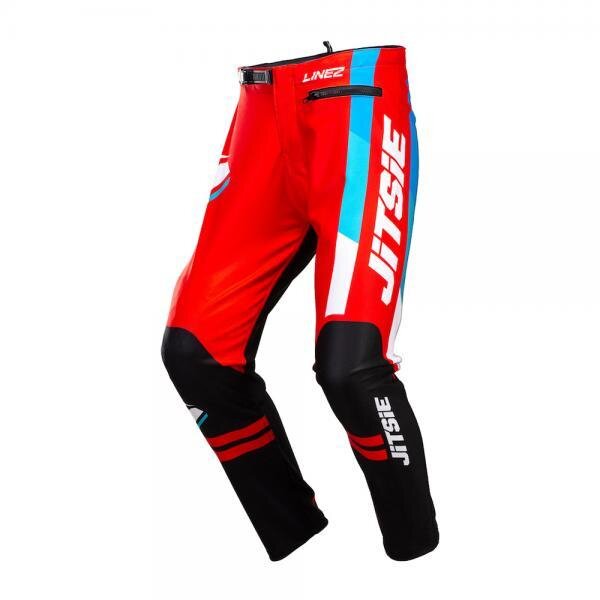 Jitsie Trialhose K3 Linez KID Black/Red/Blue