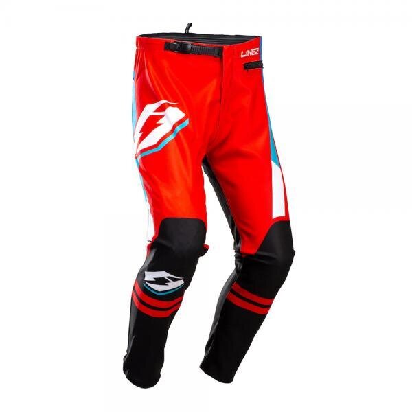 Jitsie Trialhose K3 Linez KID Black/Red/Blue