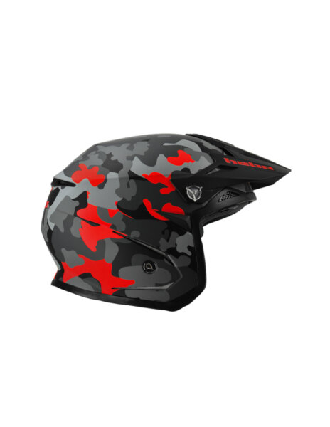 Hebo Trialhelm Zone5 Camo Red