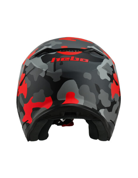 Hebo Trialhelm Zone5 Camo Red