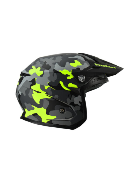 Hebo Trialhelm Zone5 Camo Lime