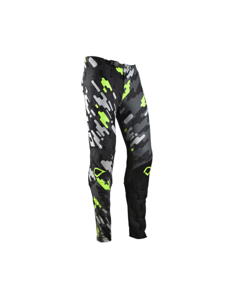 Hebo Trialhose Camo Lime