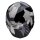 JItsie Trialhelm HT2 Polygon Black/Silver/Grey