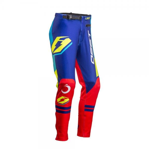 Jitsie Trialhose K3 Linez OSET KID Red/Fluo/Yellow/Blue