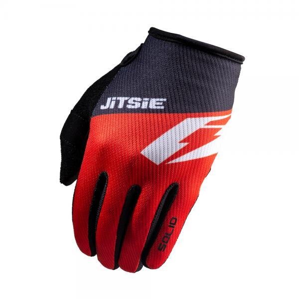 Jitsie Trialhandschuhe G2 Solid KID Black/Red/White