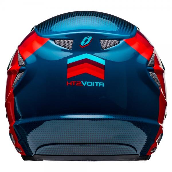 Jitsie Trialhelm HT2 Voita Black/Red/Blue