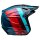 Jitsie Trialhelm HT2 Voita Black/Red/Blue