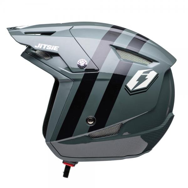 Jitsie Trialhelm HT1 Voita Grey/Black