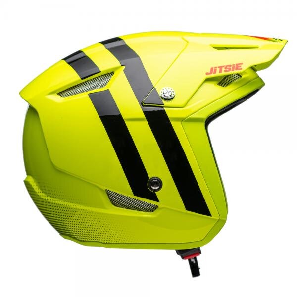 Jitsie Trialhelm HT1 Voita Fluo Yellow/Black