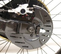 Oset Bremsscheibenschutz Carbon für hintere Scheibe...