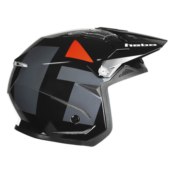 Hebo Trial Helm ZONE 5 H-Type schwarz