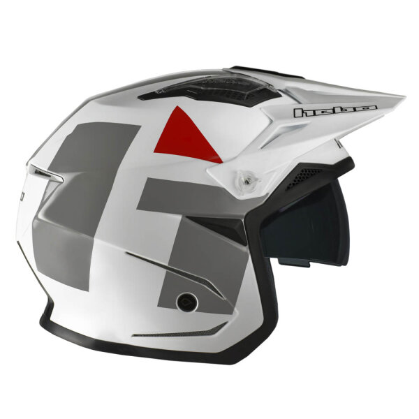 Hebo Trial Helm ZONE 5 H-TYPE weiß