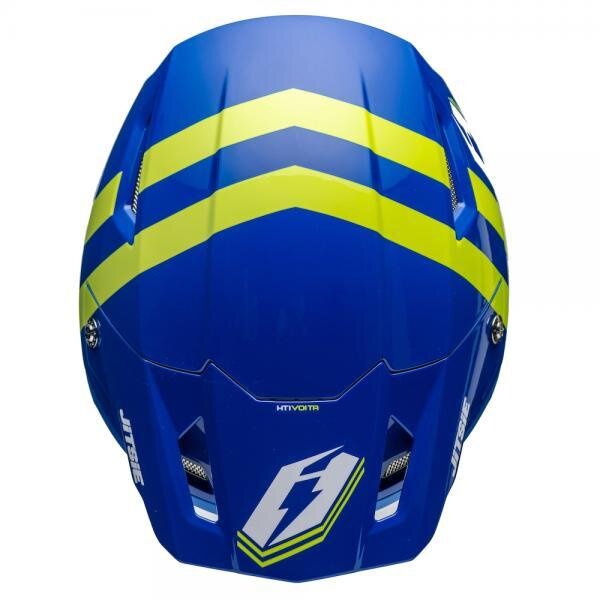 Jitsie Trialhelm HT1 Voita Blue/Fluo Yellow