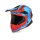 Acerbis Impact Steel Junior Helm Rot/Blau