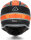 AC Helm Impact Steel Junior schwazr/orange