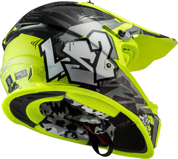 LS2 MX437 Fast Evo Crusher Motocross Helm