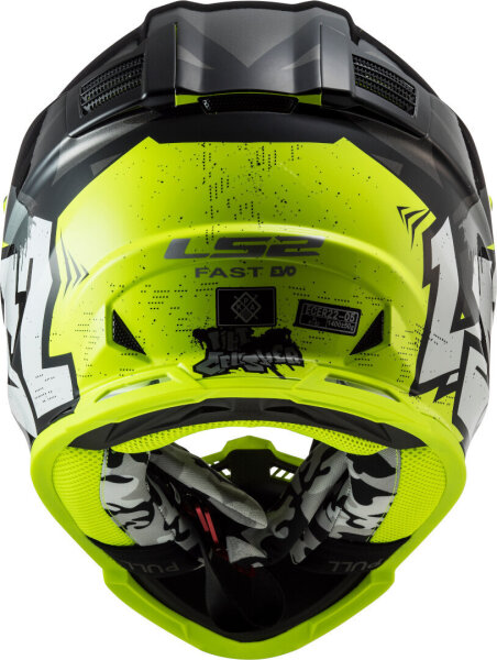 LS2 MX437 Fast Evo Crusher Motocross Helm