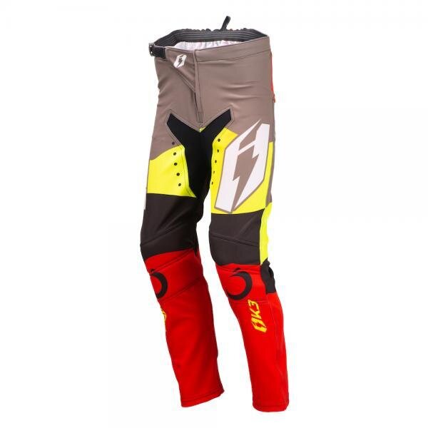 Jitsie Trialhose Wave OSET KID Black/Yellow/Fluo Yellow