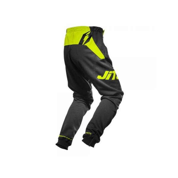 Jitsie Trialhose Omnia Schwarz / Fluo Gelb