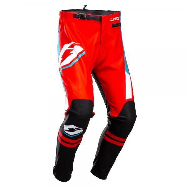 Jitsie Trialhose L3 Linez Black/Red/Blue