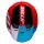 Jitsie Trialhelm HT2 Linez Black/Red/Blue