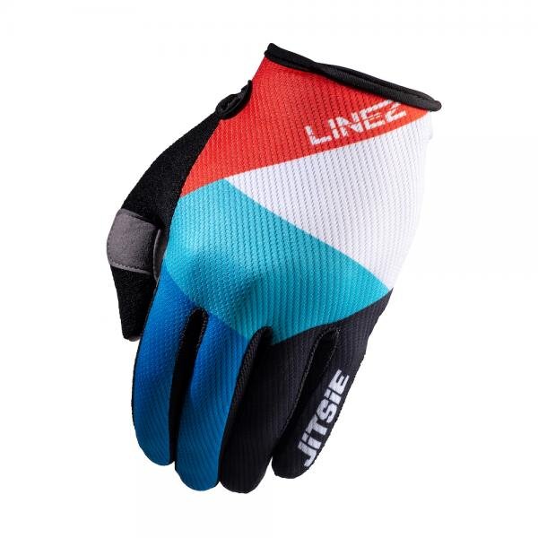 Jitsie Trialhandschuhe G2 Linez Black/Red/Blue